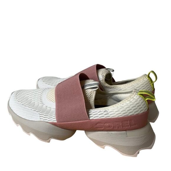 Sorel Kinetic Impact Strap Shoes Women 8.5 Perforated Scalloped Mesh Sneakers - Picture 3 of 9